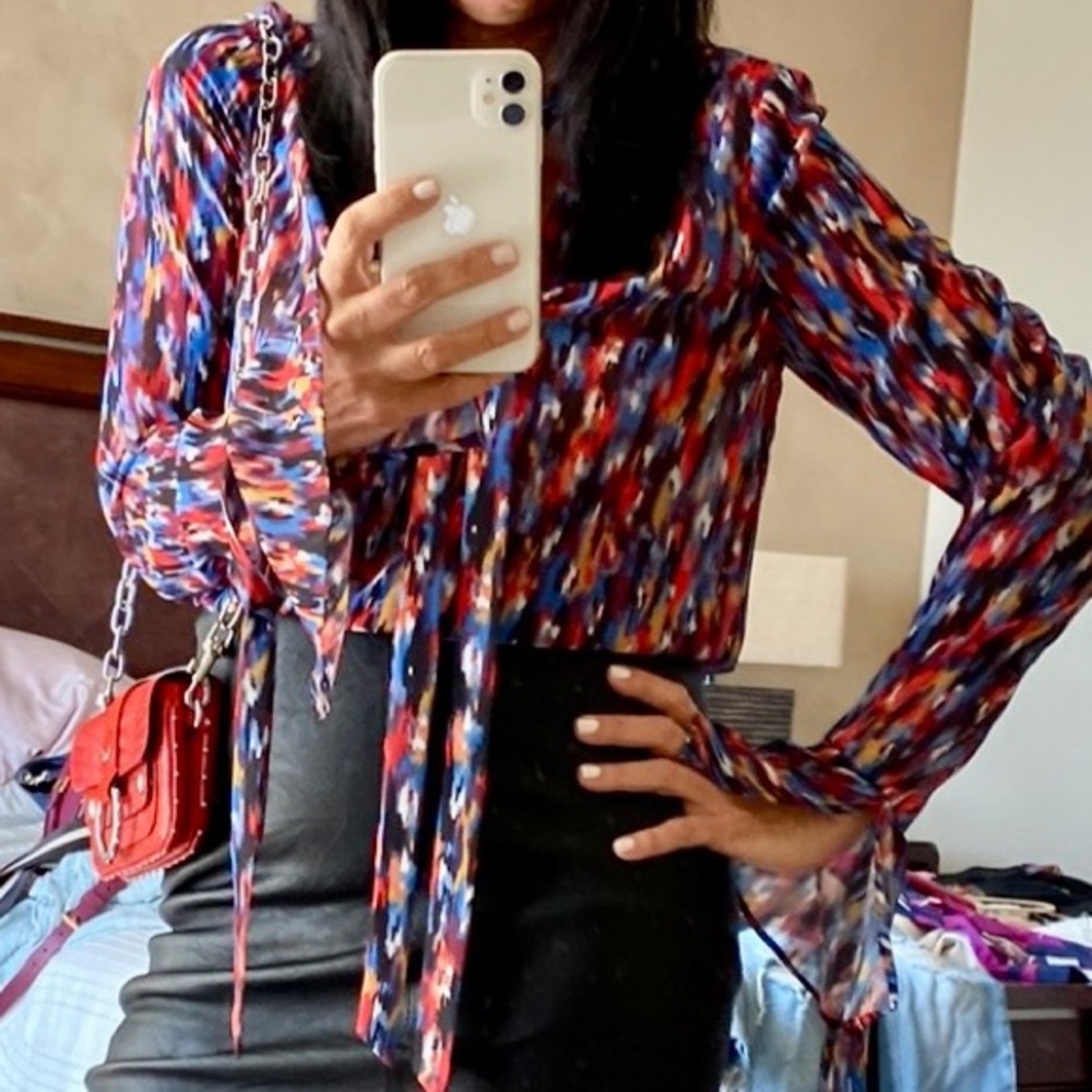 House of Harlow 1960 Multicolor Blouse